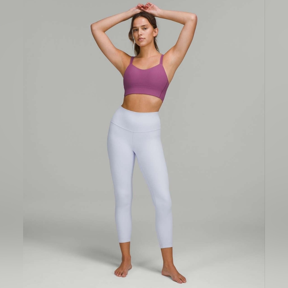 Lululemon Women's Align High-Rise Legging Pastel Blue Soft Nulu 25" Inseam 10